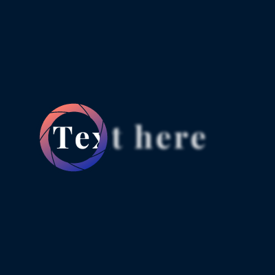 Animated text reveal