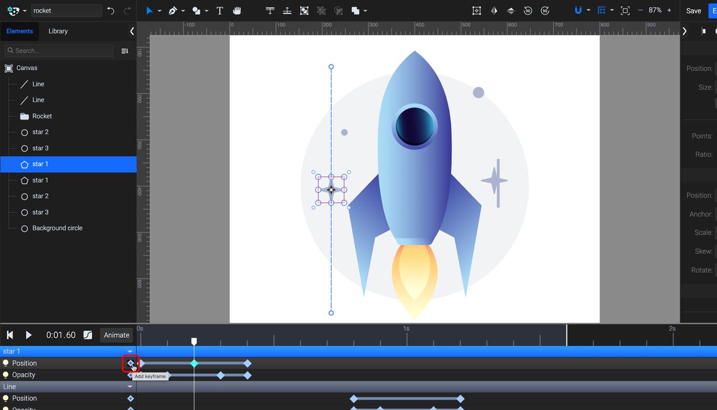 free rocket ship svg tutorial