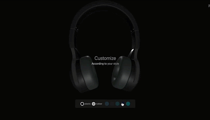 3D landing page - Made by Vishal Jaiswal
