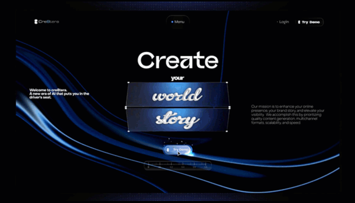 Cre8tera website - Made by BL/S®