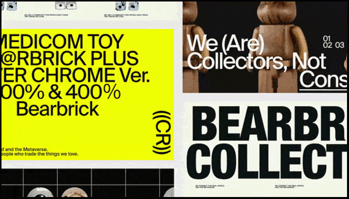 Typography animations - Made by HOLOGRAPHIK