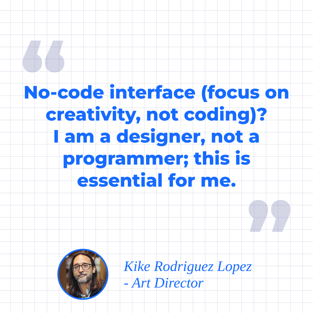 Kike Rodriguez Lopez opinion as an art director