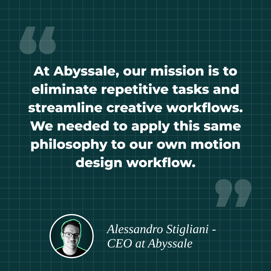Alessandro Stigliani uote regarding design workflows