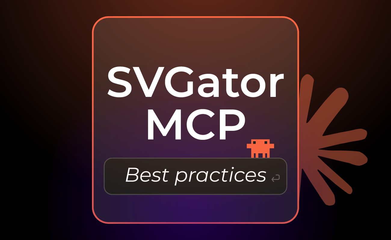Best practices for SVGator MCP