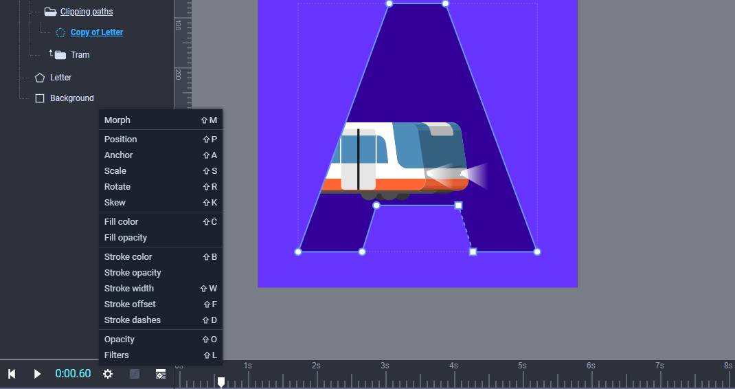 clipping path
