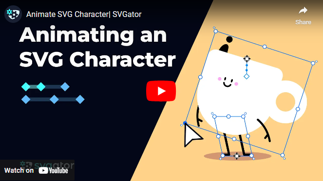 How to Animate an SVG Character | SVGator