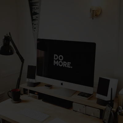 Animated vertical process steps - video overlay