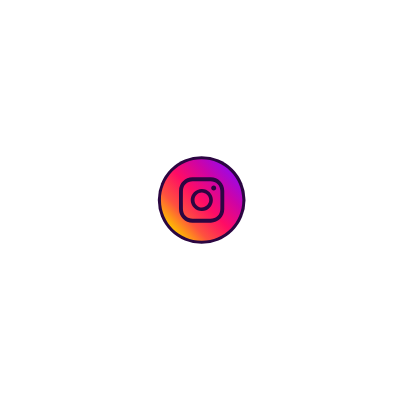 Instagram handle reveal gradient sweep