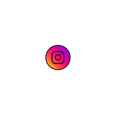 Instagram handle reveal gradient sweep
