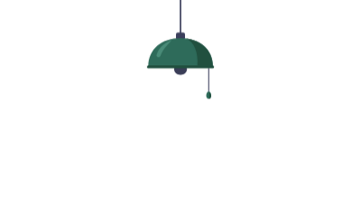 Logo reveal animation - pull-cord pendant light