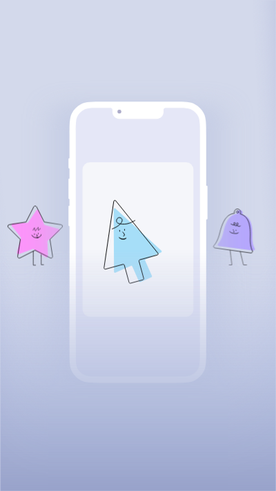 Animated category screen