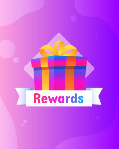 Reward gift box animation