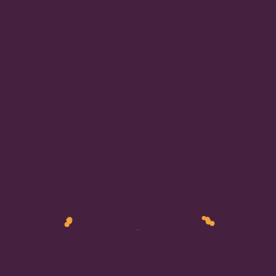 Splash drop loader animation - customizable colors