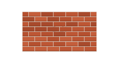 Logo reveal animation - wrecking ball smashes wall